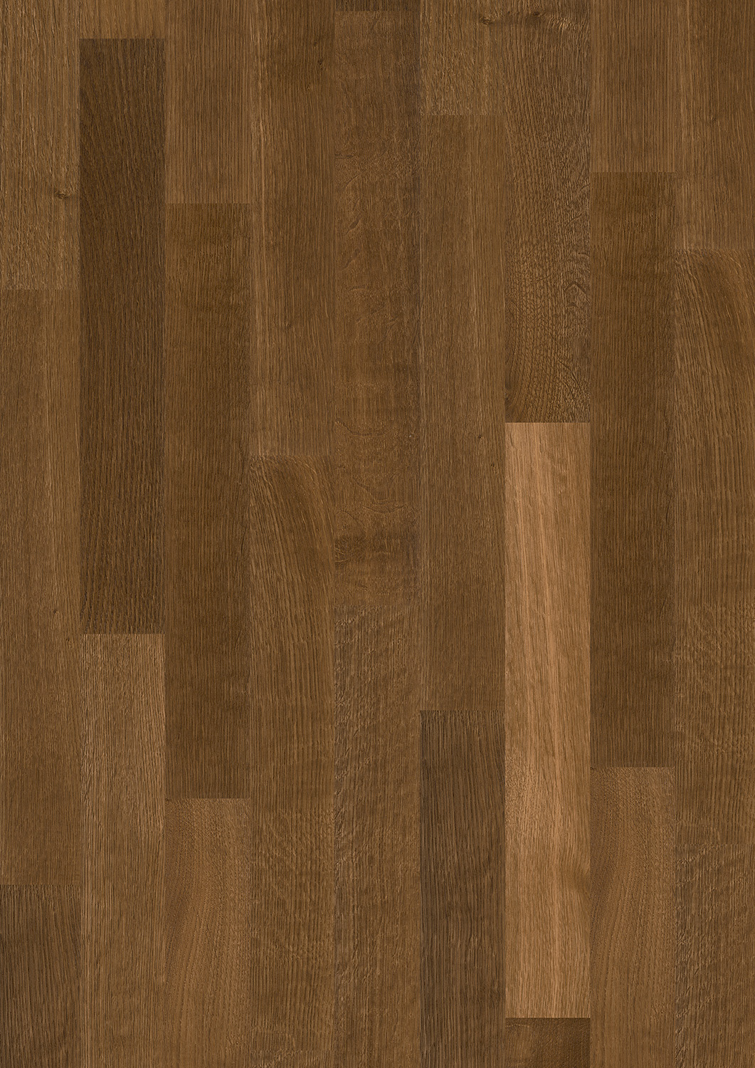 Comfort Tabis Eiche angeraeuchert Elegance/ECO strukturiert geoelt Flächenansicht eines geräucherten Stabparketts
